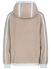 Sublevel Fleece vest beige/lichtblauw