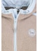 Sublevel Fleecejacke in Beige/ Hellblau