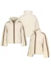 Sublevel Teddyjacke in Creme/ Camel