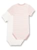 Sanetta 2er-Set: Bodys in Creme/ Rosa