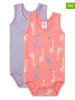Sanetta 2er-Set: Bodys in Lila/ Rot