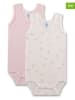Sanetta 2er-Set: Bodys in Rosa/ Creme