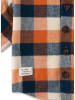 Sanetta Kidswear Blouse beige/oranje/donkerblauw
