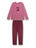 Sanetta Pyjama in Rosa/ Rot