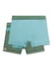 Sanetta 2-delige set: boxershorts lichtblauw/groen