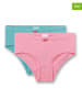 Sanetta 2er-Set: Slips in Hellblau/ Rosa