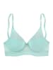 s.Oliver Biustonosz push-up w kolorze turkusowym