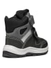 Geox Boots "Flanfil" in Schwarz/ Grau