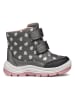 Geox Boots "Flanfil" in Grau/ Rosa