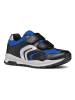 Geox Sneakers "Pavel" in Schwarz/ Blau