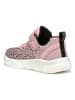 Geox Sneakers "Aril" in Rosa/ Schwarz