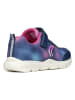 Geox Sneakers "New Torque" in Blau/ Pink