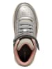 Geox Sneakersy "Maltin" w kolorze srebrnym