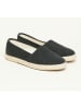 kitz-pichler Espadrilles "Camping Linen uni V" in Schwarz