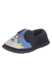 kitz-pichler Viltpantoffel "Julian" blauw/meerkleurig