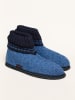 kitz-pichler Wollfilz-Hüttenschuhe "Kauns" in Blau