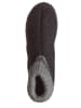 kitz-pichler Wollfilz-Hüttenschuhe "Kauns" in Schwarz/ Grau