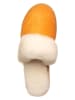 kitz-pichler Leren pantoffels "Pala" oranje