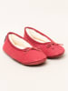 kitz pichler Leren pantoffels "Sabrina" rood