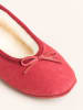 kitz pichler Leren pantoffels "Sabrina" rood