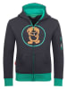 Trollkids Bluza "Sortland" w kolorze czarnym