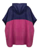 Trollkids Zwemponcho "Kvalvika" paars/donkerblauw