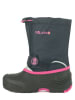 Trollkids Winterboots donkerblauw/roze