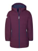 Trollkids Płaszcz zimowy "Stavanger" w kolorze fioletowym