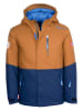Trollkids Ski-/snowboardjas "Hallingdal" lichtbruin/donkerblauw
