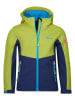 Trollkids Softshelljas "Kristiansand" groen/donkerblauw