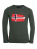 Trollkids Functioneel shirt "Oslo" kaki