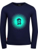 Trollkids Functioneel shirt "Pointillism" donkerblauw