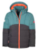 Trollkids Winterjas "Gryllefjord" blauw/zwart