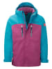 Trollkids 3in1-Funktionsjacke "Bryggen" in Pink/ Blau