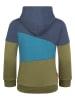 Trollkids Sweatjacke "Alesund" in Khaki/ Blau