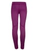 Trollkids Legginsy termiczne "Rondane" w kolorze fioletowym