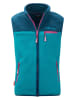 Trollkids Fleece bodywarmer "Hemsedal" turquoise