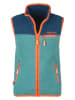 Trollkids Fleece bodywarmer "Hemsedal" turquoise