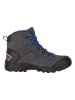 Trollkids Leder-Wanderboots "Trollsteinen Hiker Mid" in Anthrazit