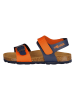 Trollkids Sandalen "Bergen" in Orange/ Dunkelblau