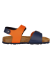 Trollkids Sandalen "Bergen" in Orange/ Dunkelblau