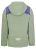 Trollkids Funktionsjacke "Gjende" in Grün/ Lila