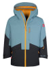 Trollkids Ski-/ Snowboardjacke "Kongsberg" in Hellblau/ Schwarz