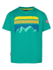 Trollkids Shirt "Falketind T" in Türkis