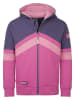 Trollkids Sweatvest "Flekkefjord" Jacket roze/paars