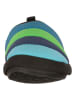 Trollkids Pantoffels "Hut Mule XT" blauw/groen