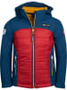 Trollkids Softshelljacke "Lysefjord" in Rot/ Dunkelblau