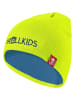 Trollkids Wende-Beanie "Troll" in Blau/ Grün