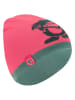 Trollkids Omkeerbare beanie "Troll" koraalrood/groen