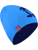 Trollkids Wende-Beanie "Troll" in Dunkelblau/ Hellblau
